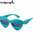 Cat Eye Sunglasses Sexy Lip-Shaped