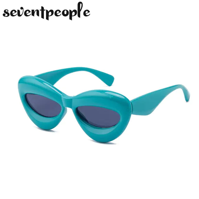 Cat Eye Sunglasses Sexy Lip-Shaped