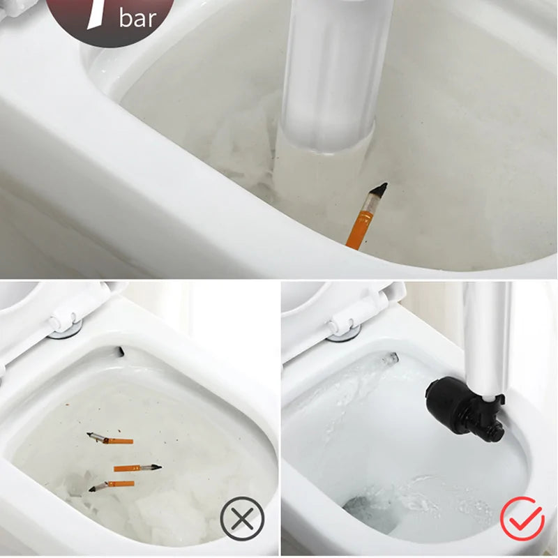 Toilet Plunger Auger Cleaner