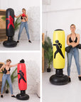 Fitness inflatable boxing column