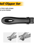 Extra Large Toe Nail Clippers For Thick Hard Nails Cutter Heavy Duty Stainless