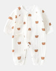 Baby Autumn Clothes Cartoon Bear