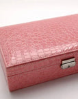 Cosmetic Leather Jewelry Box