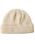 Unisex Winter Ribbed Knitted Cuffed Short Melon Cap