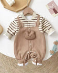 Adorable Bear Romper For Babies