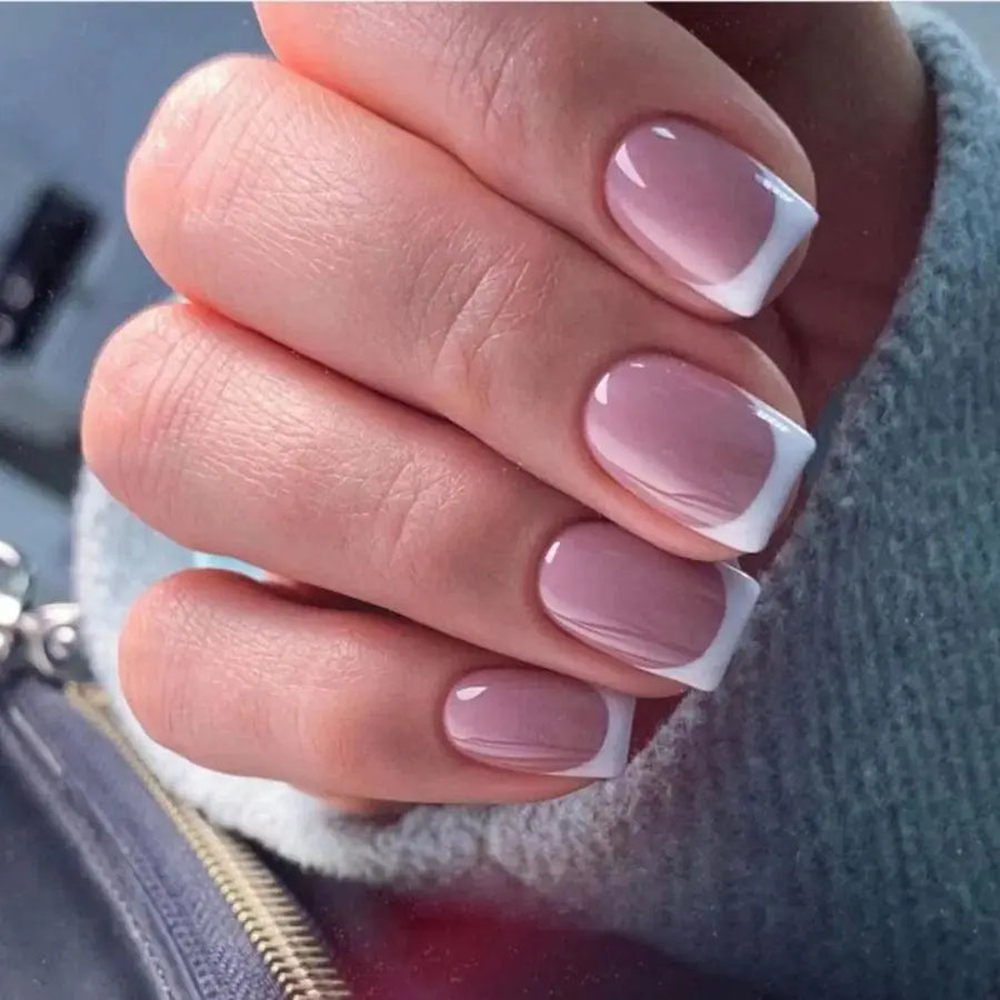 Short Ballet Wearable Fake Nails