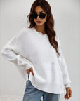 Women's Long Sleeve Crew Neck Sweater