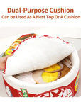 Instant Noodle Warm Dog Cat Nest Beds Cushion