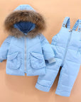 Winter Baby Snowsuit Hooded