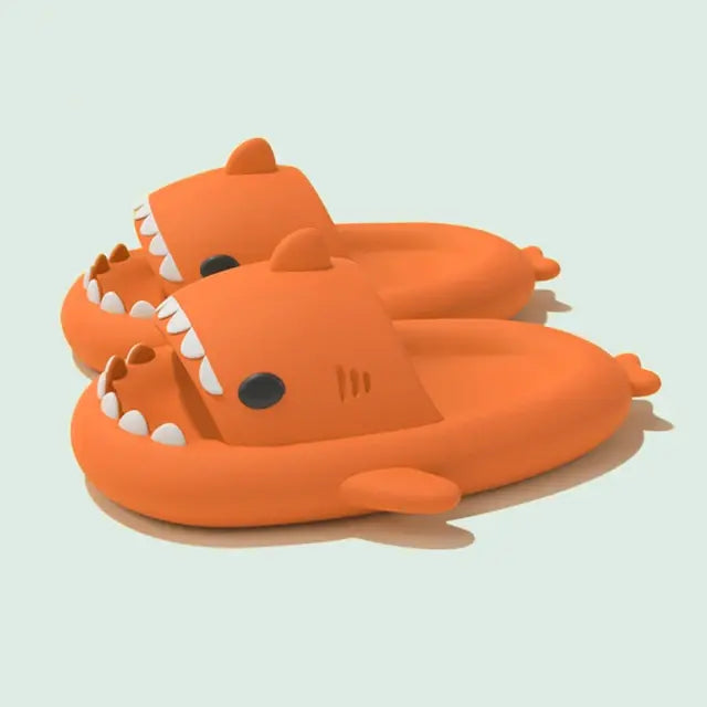 Fashion Panda Print Shark Slippers Summer