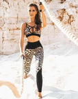 Ultra Leopard Fitness 2 Piece Set