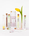 wholesale - Natural GIFT for your bath in a Tube - Gift set with 7 Glass tubes