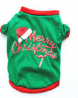 Cotton Christmas Pet Clothes