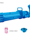 Large Gatling Bubble Gun Kids Toys