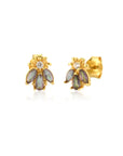 Winter Bee Earrings and Ring Collection