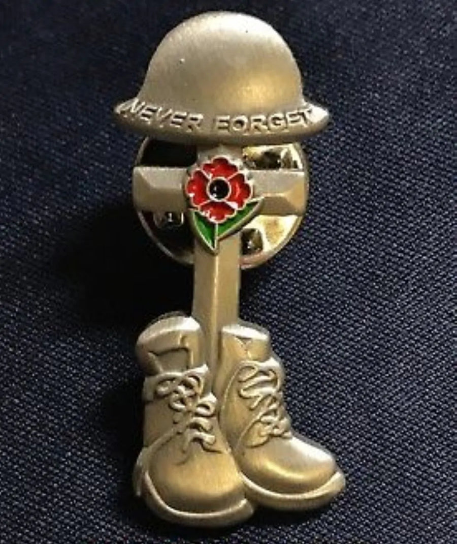 Bronze Cross and Boot Badge