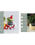 Smart Planter with AI: 49 Expressions, 7 Sensors for Easy Plant Care