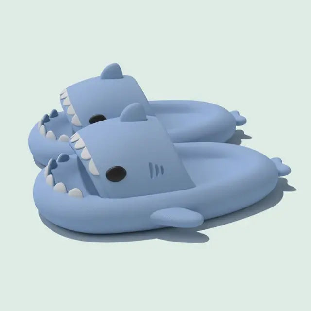Fashion Panda Print Shark Slippers Summer
