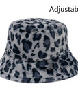 Winter Fluffy Bucket Hats