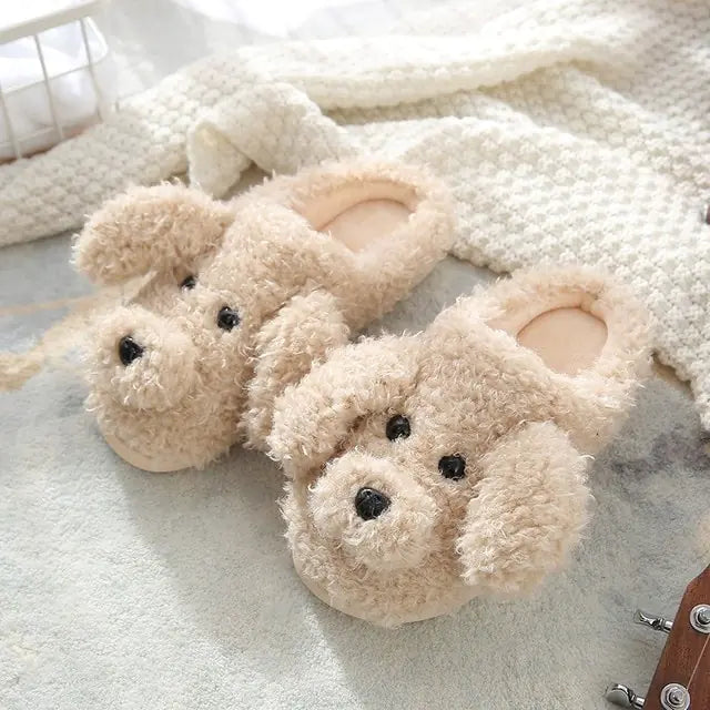 Cute Fluffy Winter Slippers