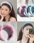 Spa Makeup Bubble Terry Cloth Headband