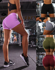 Women's High Waist Fitness Yoga Shorts