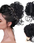 SwirlSensation Hair Bun