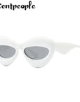 Cat Eye Sunglasses Sexy Lip-Shaped