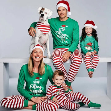 2020 Christmas Family Pajamas Set: