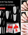 French Fake Nails Extension