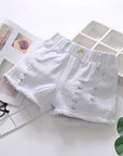 New Western Style Girls Denim Shorts