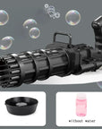 Large Gatling Bubble Gun Kids Toys