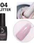 2 in 1 Glitter Nail Polish Base