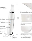 Ultrasonic Face Skin Scrubber