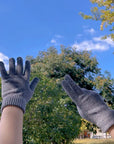 Warm Winter and Autumn Finger Gloves