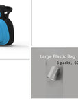 Pet Dog Poop Bag Dispenser with Foldable Poop Scoop