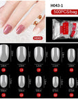 French Fake Nails Extension