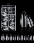 120Pcs Fake Nails American Capsule Gel X Coffin