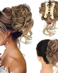 SwirlSensation Hair Bun