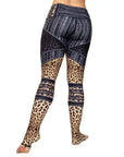 High Waist Killmonger 3D Print Fitness Leggings