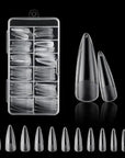 120Pcs Fake Nails American Capsule Gel X Coffin