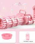 Large Gatling Bubble Gun Kids Toys