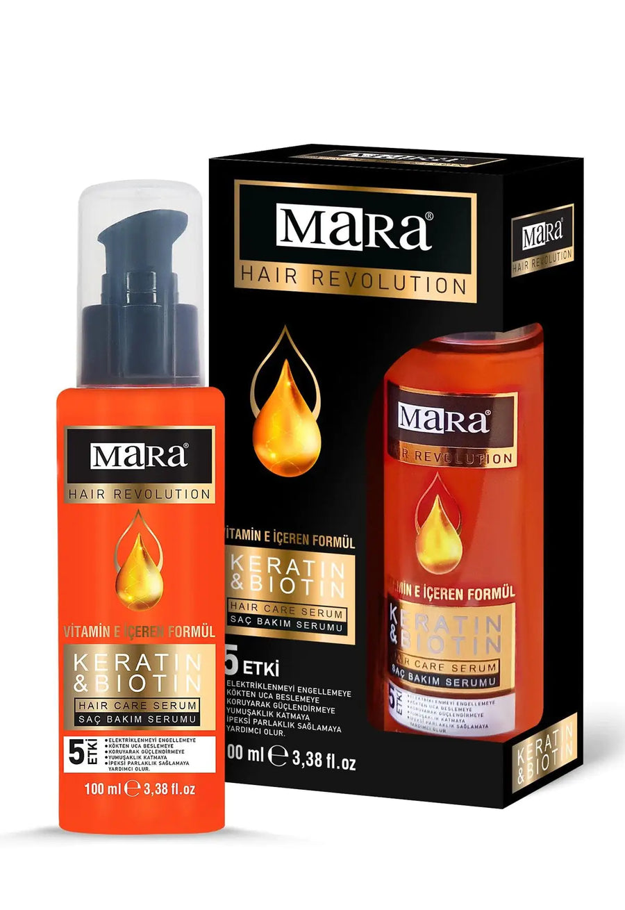 Mara Hair Care Serum Keratin & Biotin 100 Ml