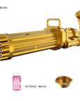 Large Gatling Bubble Gun Kids Toys