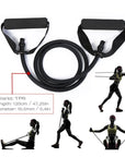 Pull Rope Elastic Resistance Bands Fitness