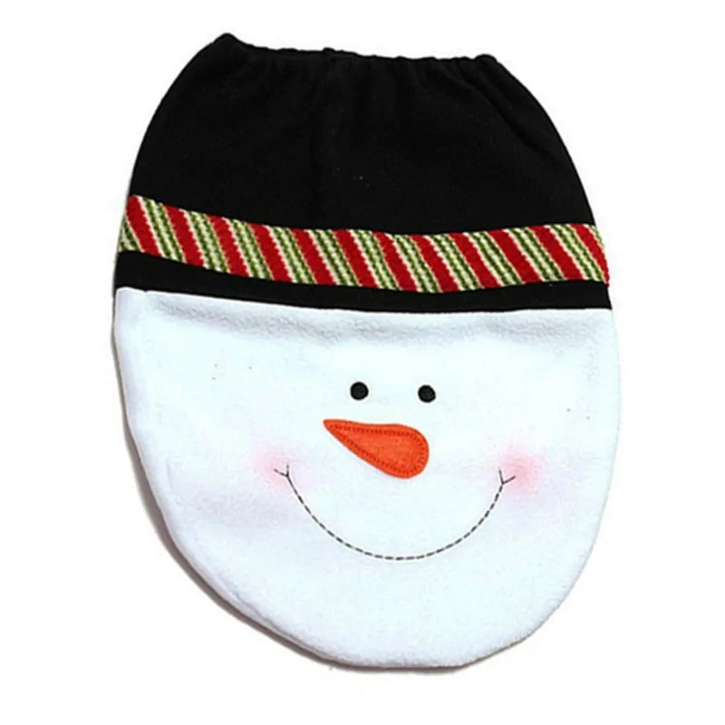 Santa Claus Toilet Lid Cover