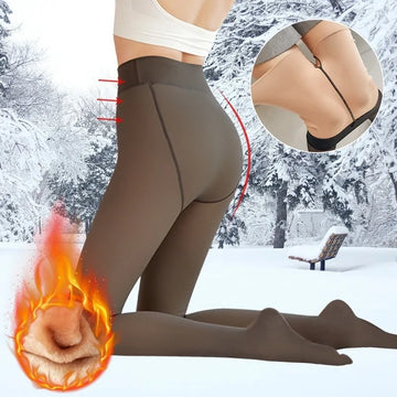 Winter Fake Translucent Leggings