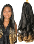 French Curl Braiding Synthetic Hair