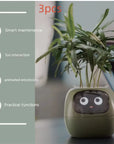 Smart Planter with AI: 49 Expressions, 7 Sensors for Easy Plant Care