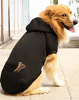 Warm Dog Hoodies for Medium-Large Dogs